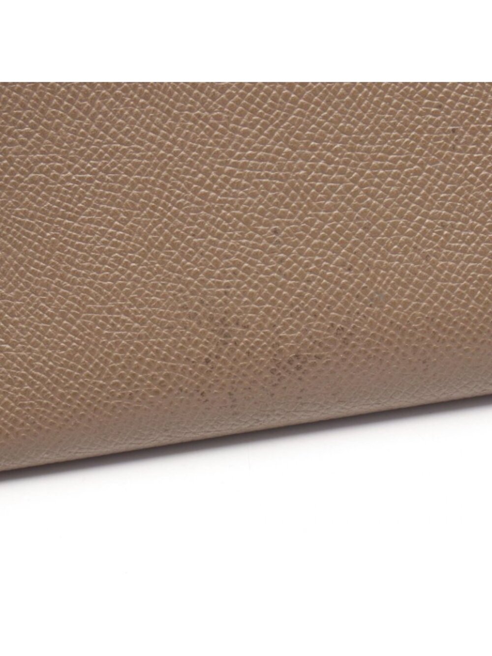 Hermes Round Wallet Azap Long Silk in Etoupe Leather in - Picture 13 of 14